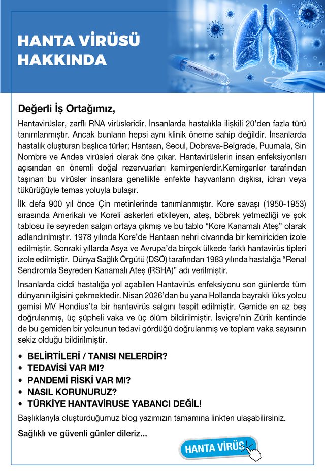 Hanta Virüsü Hakkında