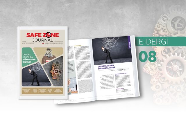Safe Zone Journal 8. Sayı kapağı