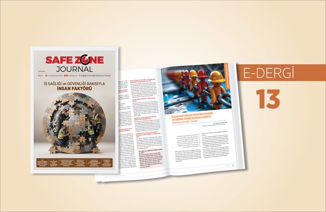 Safe Zone Journal 13. Sayı kapağı