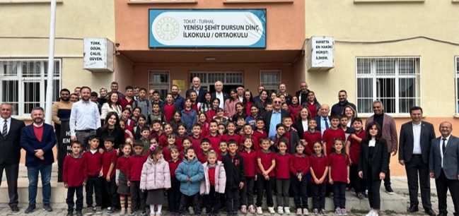 Tokat Yenisu Şehit Dursun Dinç İlkokulu ziyareti